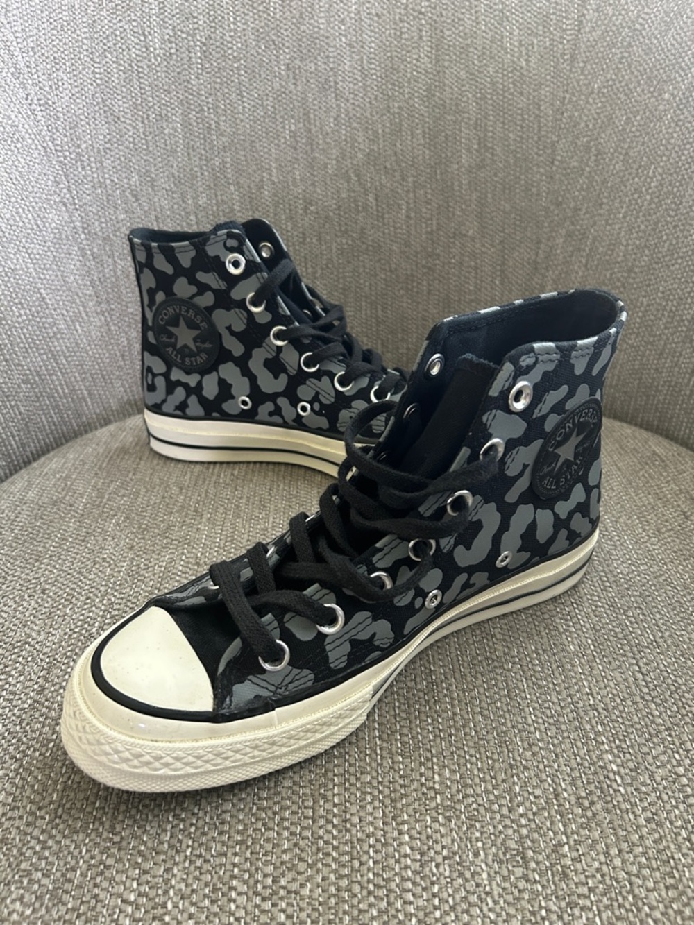 Converse Chuck 70 High "Reflective Leopard” Sneakers - Picture 6 of 7